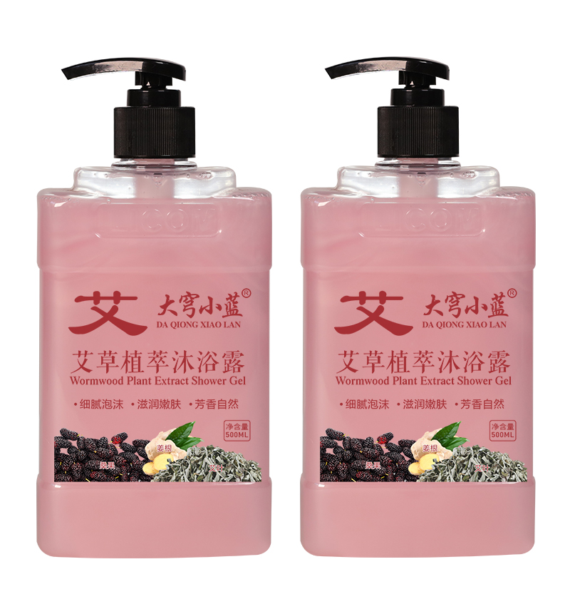 大穹小藍艾草植萃沐浴露
